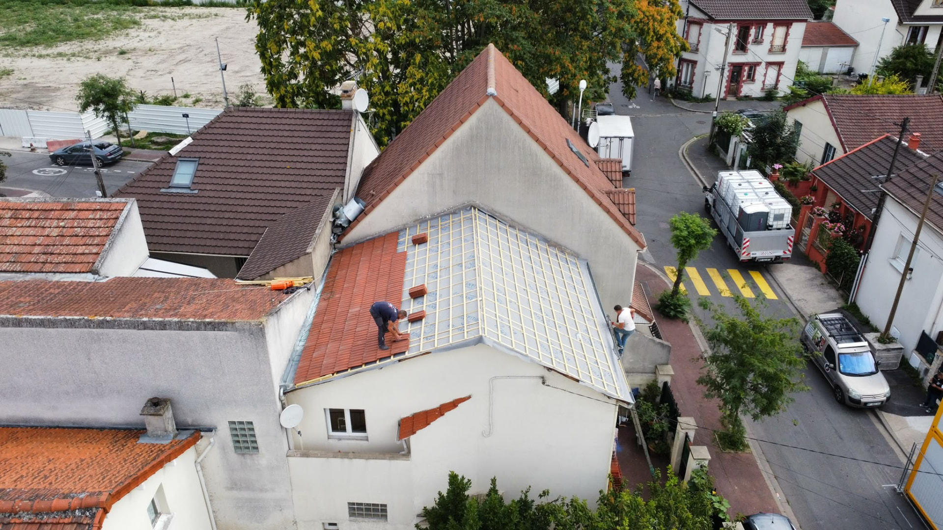 Rénovation de tuiles